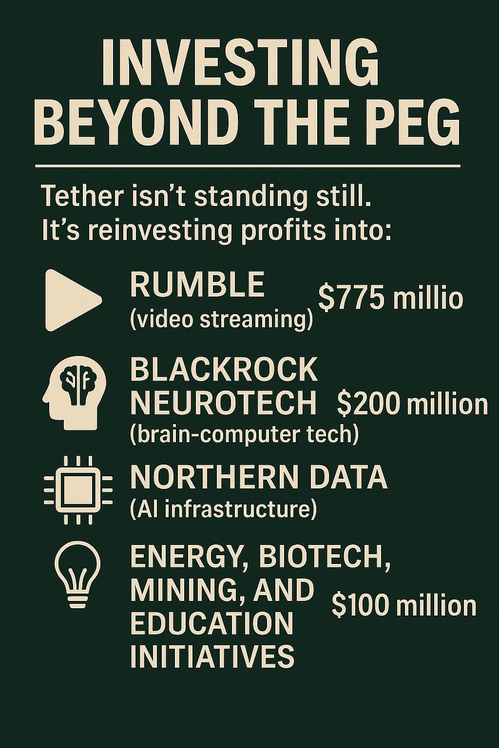 Beyond the Peg: Tether's Billion-Dollar Empire