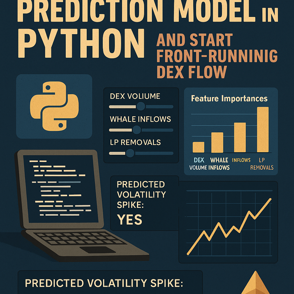 How To Build Your First On-Chain Prediction Model in Python